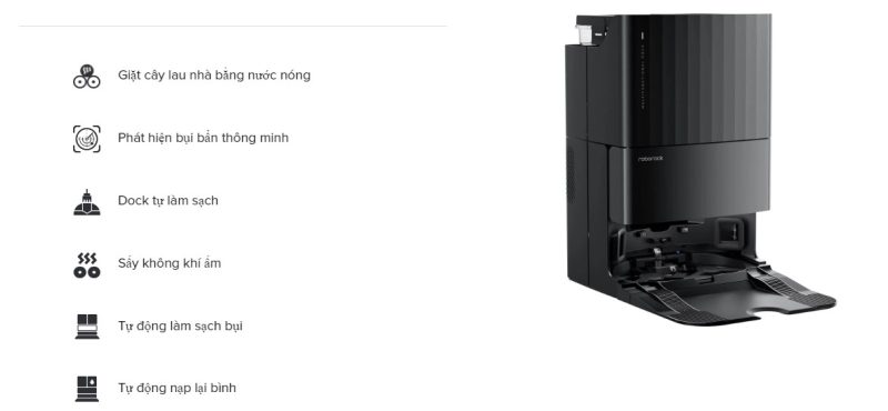 Robot hút bụi lau nhà Roborock QRevo Master - Bảo hành 24 tháng
