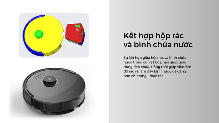 Robot hút bụi lau nhà Roborock Q8 Max Series – Lực hút 5500Pa – 02 Chổi cuộn – Giá Rẻ