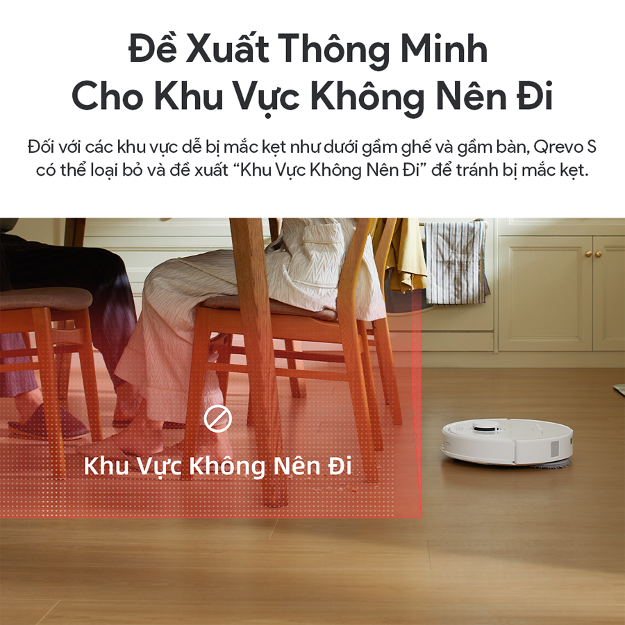 Robot hút bụi lau sàn Roborock Qrevo S